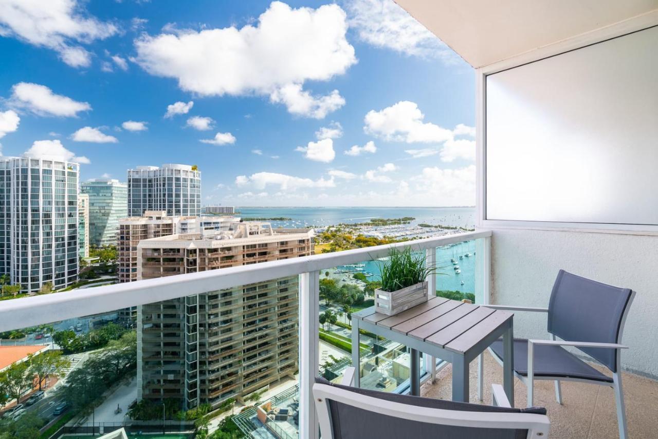 City View Balcony Steps From Restaurants, Peacock Park & Marina Miami Buitenkant foto